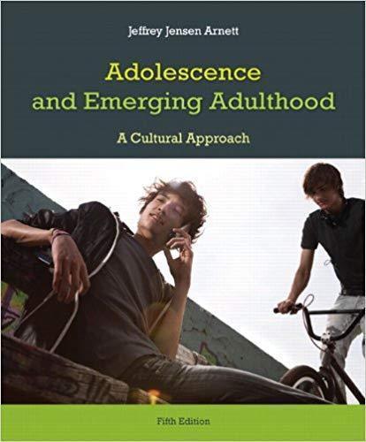 Adolescence And Emerging Adulthood 5Th