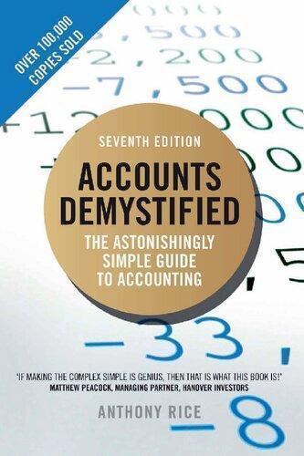 Accounts Demystified The Astonishingly Simple Guide To Accounting 7Th