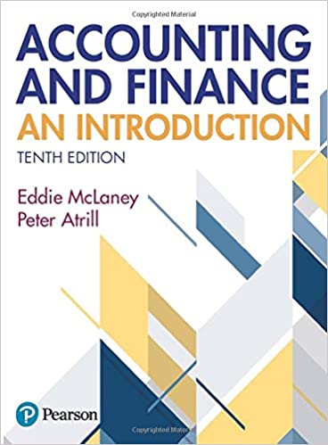 Accounting and Finance An Introduction 10th