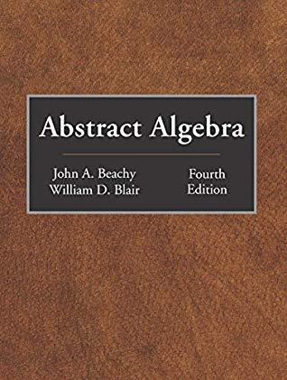 Abstract Algebra Fourth 4Th