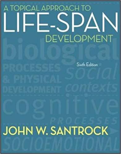 A Topical Approach To Life Span Development 6Th