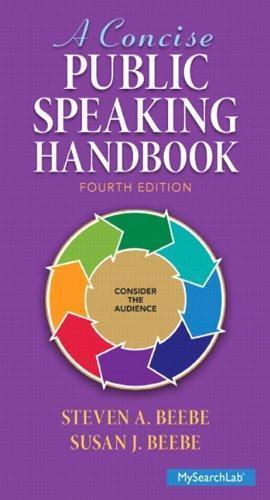 A Concise Public Speaking Handbook 4Th
