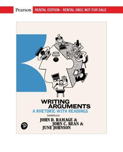 Writing Arguments A Rhetoric With Readings 11Th