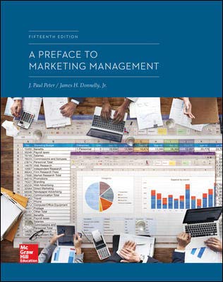 A Preface to Marketing Management 15th