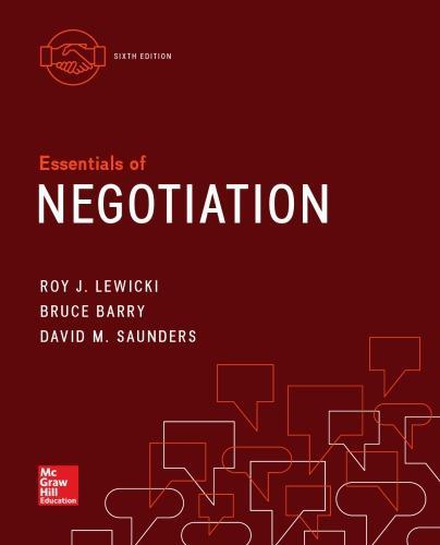 Essentials Of Negotiation 6Th Essentials Of Negotiation 6Th