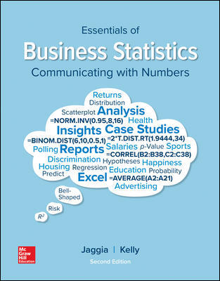 Essentials of Business Statistics 2nd By Sanjiv Jaggia