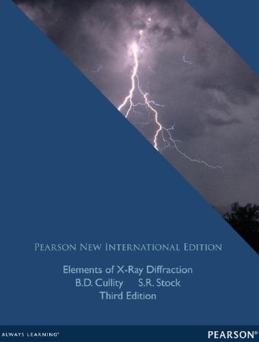 Elements Of X Ray Diffraction 3Rd