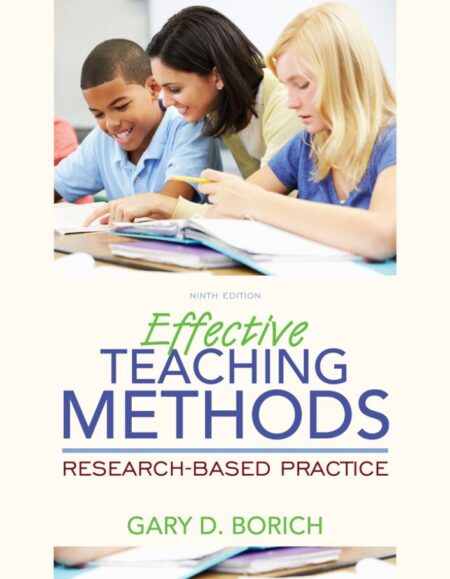 Effective Teaching Methods ResearchBased Practice 9th 9E Effective Teaching Methods ResearchBased Practice 9th 9E
