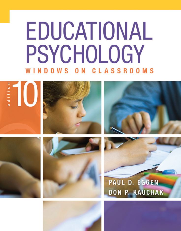 Educational Psychology Windows on Classrooms 10th 10E