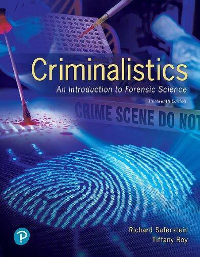 Criminalistics Introduction to Forensic Science 13th