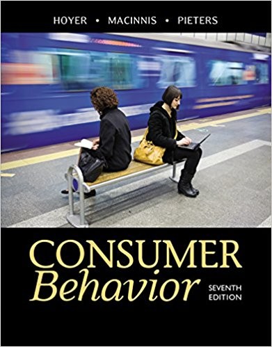 Consumer Behavior 7th by Wayne D Hoyer