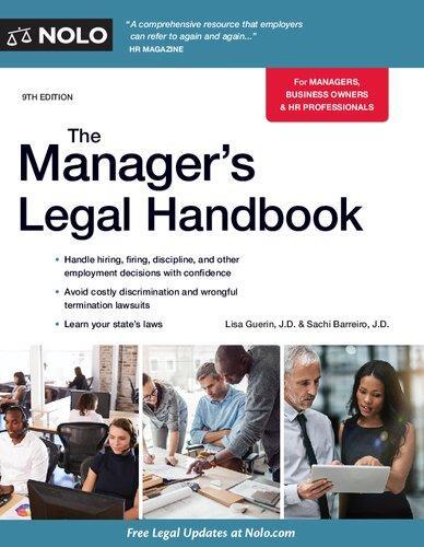 The Managers Legal Handbook 9th