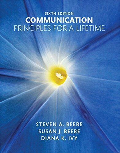Communication Principles For A Lifetime 6Th