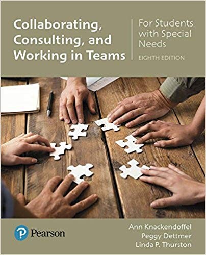 Collaborating Consulting and Working in Teams for Students with Special Needs 8th