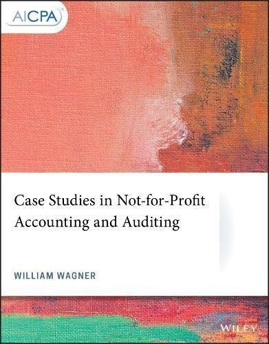 Case Studies In Not For Profit Accounting And Auditing