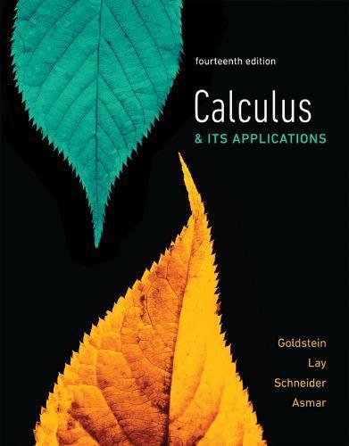 Calculus Its Applications 14Th