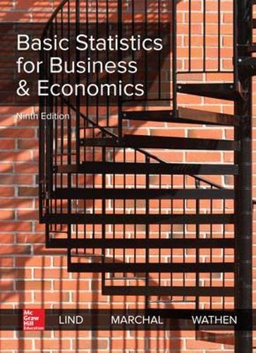 Basic Statistics for Business and Economics 9th