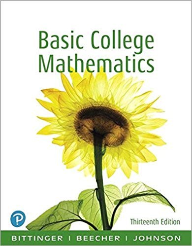 Basic College Mathematics 13th
