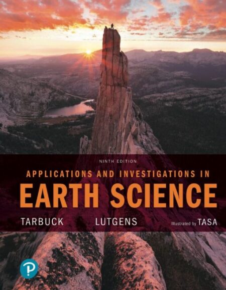 Applications and Investigations in Earth Science 9th 9E
