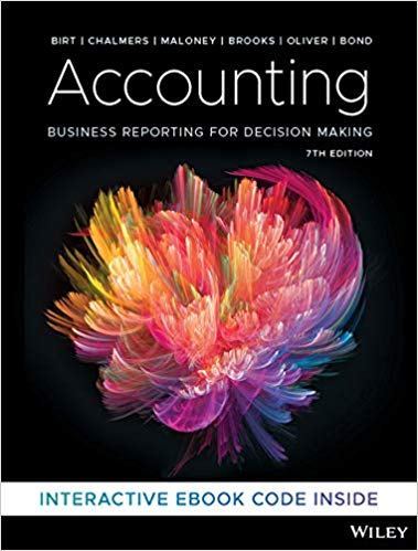 Accounting Business Reporting for Decision Making 7th