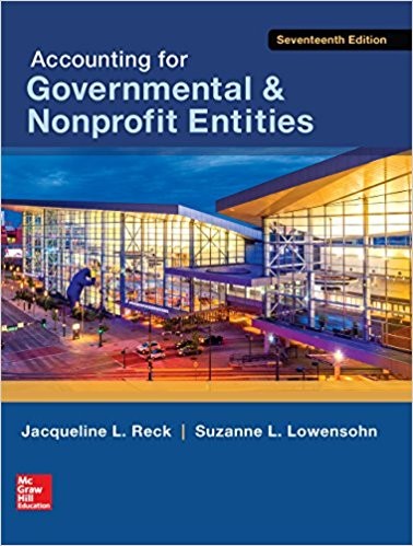 Accounting for Governmental Nonprofit Entities 17th