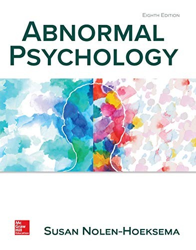 Abnormal Psychology 8th by Susan NolenHoeksema