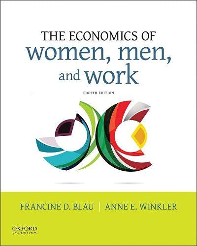 The Economics of Women Men and Work 8th