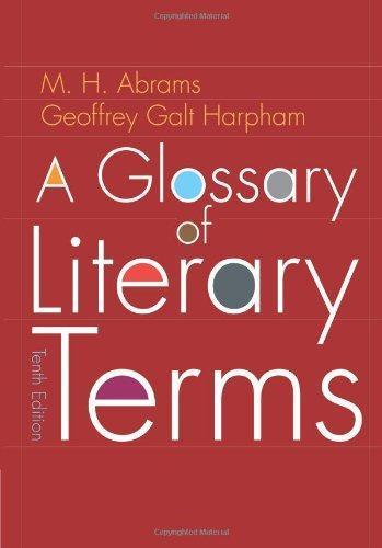 A Glossary Of Literary Terms 10Th A Glossary Of Literary Terms 10Th