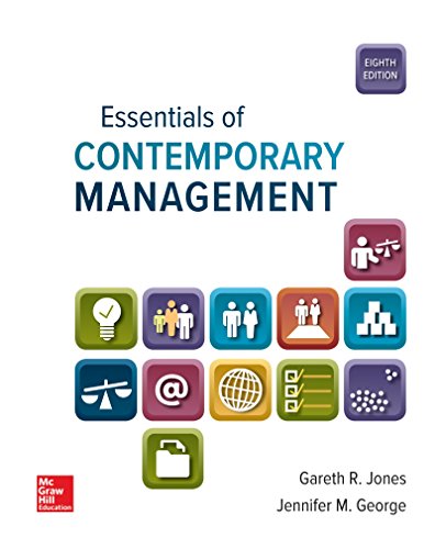 Essentials of Contemporary Management 8211 8th