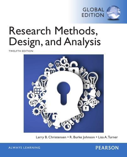 Research Methods Design And Analysis 12Th