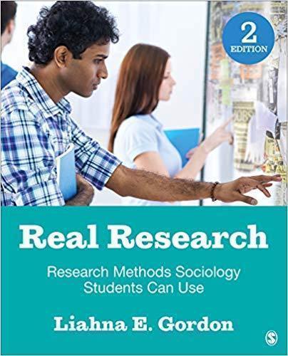 Real Research Research Methods Sociology Students Can Use 2Nd