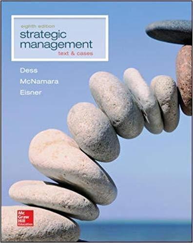 Strategic Management Text And Cases 8Th
