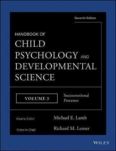 Handbook Of Child Psychology And Developmental Science Vol 3 Socioemotional Processes