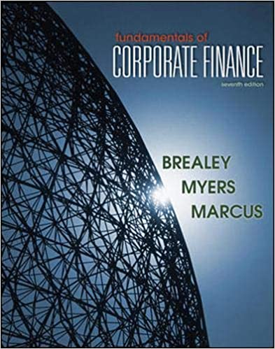 Fundamentals Of Corporate Finance 7Th
