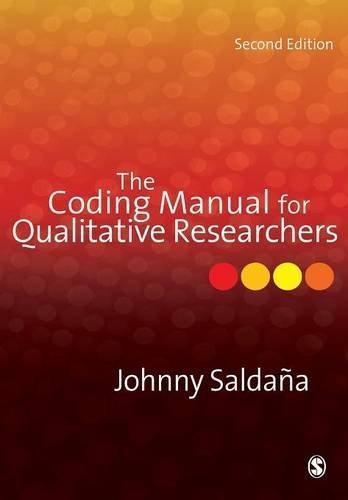 The Coding Manual For Qualitative Researchers 2Nd
