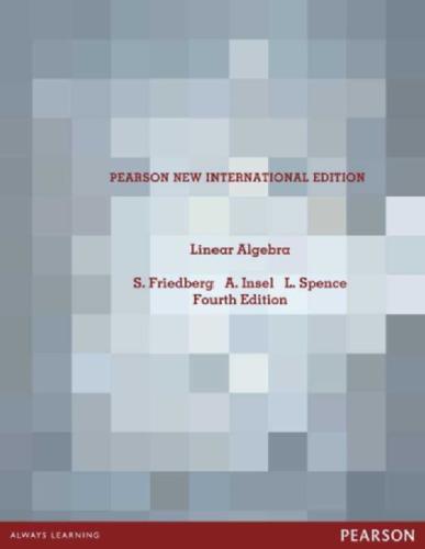 Linear Algebra 4Th