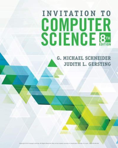 Invitation To Computer Science 8Th