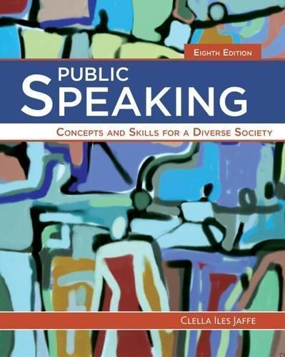 Public Speaking Concepts And Skills For A Diverse Society 8Th