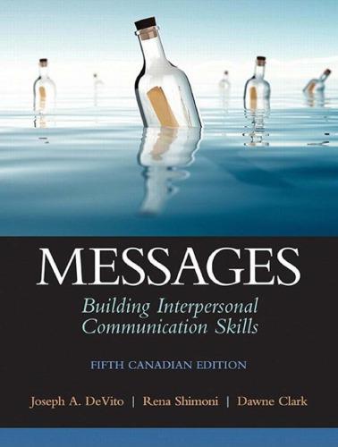 Messages Building Interpersonal Communication Skills 5Th