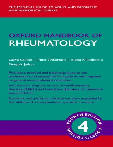Oxford Handbook Of Rheumatology 4Th