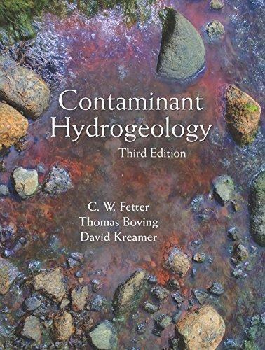 Contaminant Hydrogeology 3Rd