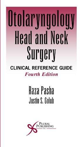Otolaryngology Head And Neck Surgery Clinical Reference Guide 4Th