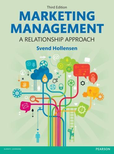 Marketing Management A Relationship Approach 3Rd