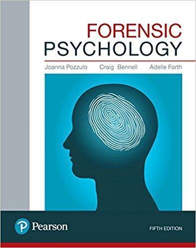 Forensic Psychology 5Th