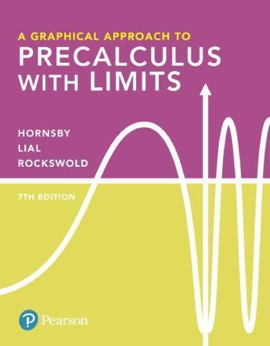 A Graphical Approach To Precalculus With Limits 7Th A Graphical Approach To Precalculus With Limits 7Th
