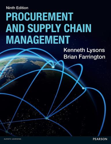 Procurement And Supply Chain Management 9Th