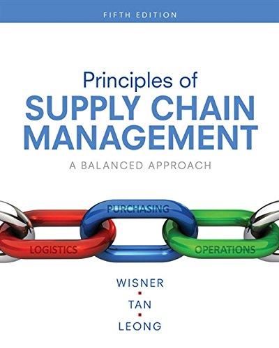 Principles Of Supply Chain Management A Balanced Approach 5Th