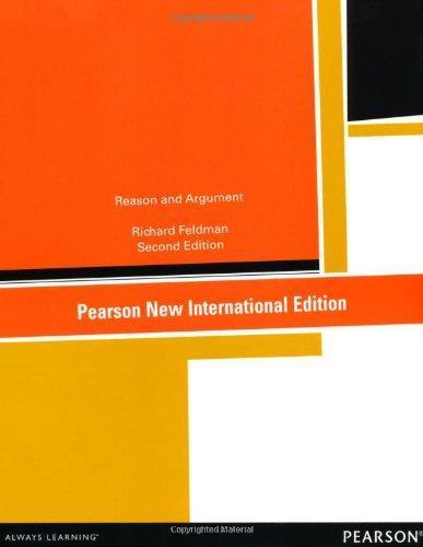 Reason And Argument 2Nd