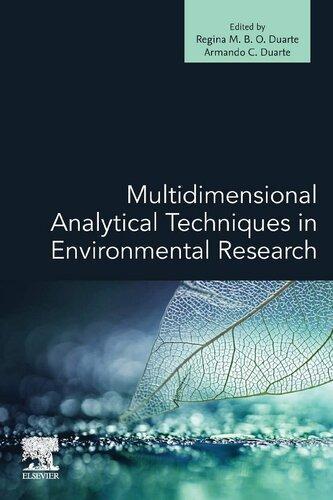 Multidimensional Analytical Techniques In Environmental Research Multidimensional Analytical Techniques In Environmental Research