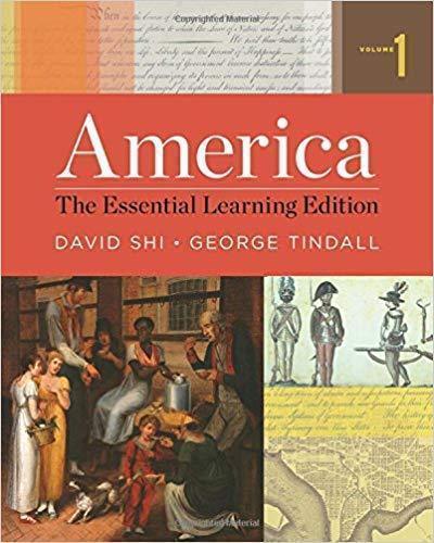 America The Essential Learning Vol 1